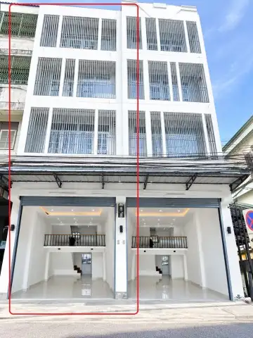 260924snbwuk ให้เช่า อาคารพาณิชย์ อ่อนนุช41-49 MRT ศรีนุช 300ม. ให้เช่าตึกแถว 4 ชั้น 3 นอน 3 น้ำ 15 ตร.ว. 240 ตร.ม.ติดถนนอ่อนนุช